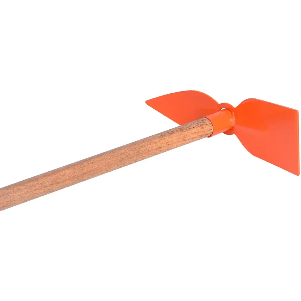 Enxada Sacho Com 1 Ponta Para Jardim 1,2M Laranja Kala - Imagem 3