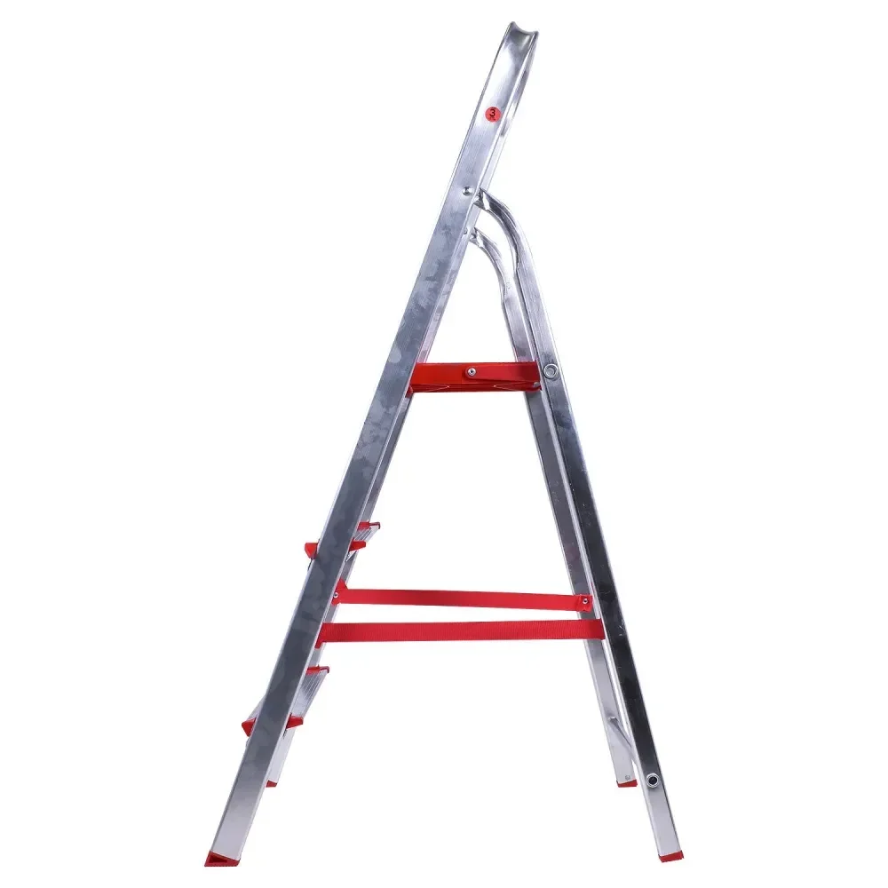 Escada Alumínio Com Alça 1,18M 3 Degraus Esc0062 Botafogo - Imagem 2