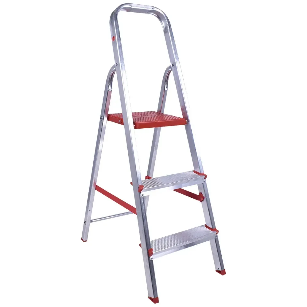 Escada Alumínio Com Alça 1,18M 3 Degraus Esc0062 Botafogo - Imagem 3