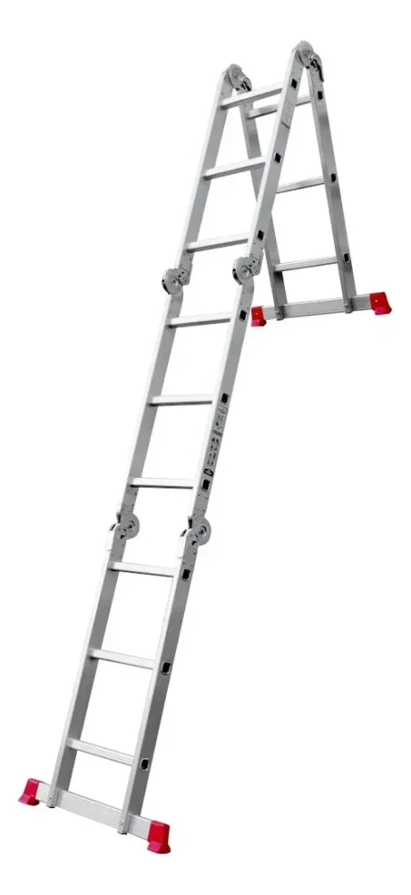 Escada Articulada 8 Em 1 Alumínio 3,26M Worker - Imagem 4