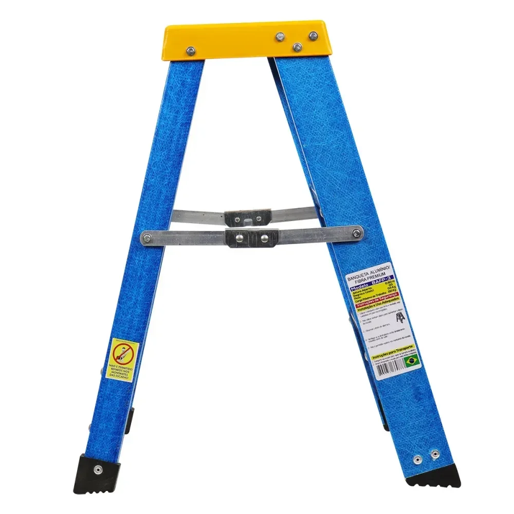 Escada Banqueta Premium 0,60M Com 2 Degraus Worker - Imagem 3