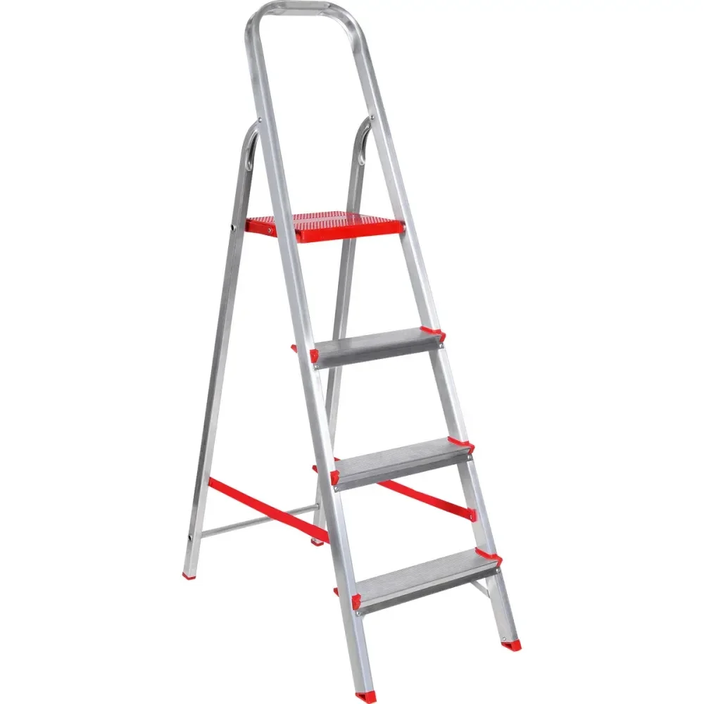 Escada De Alumínio 4 Degraus Suprema 0,76M Worker - Imagem 2
