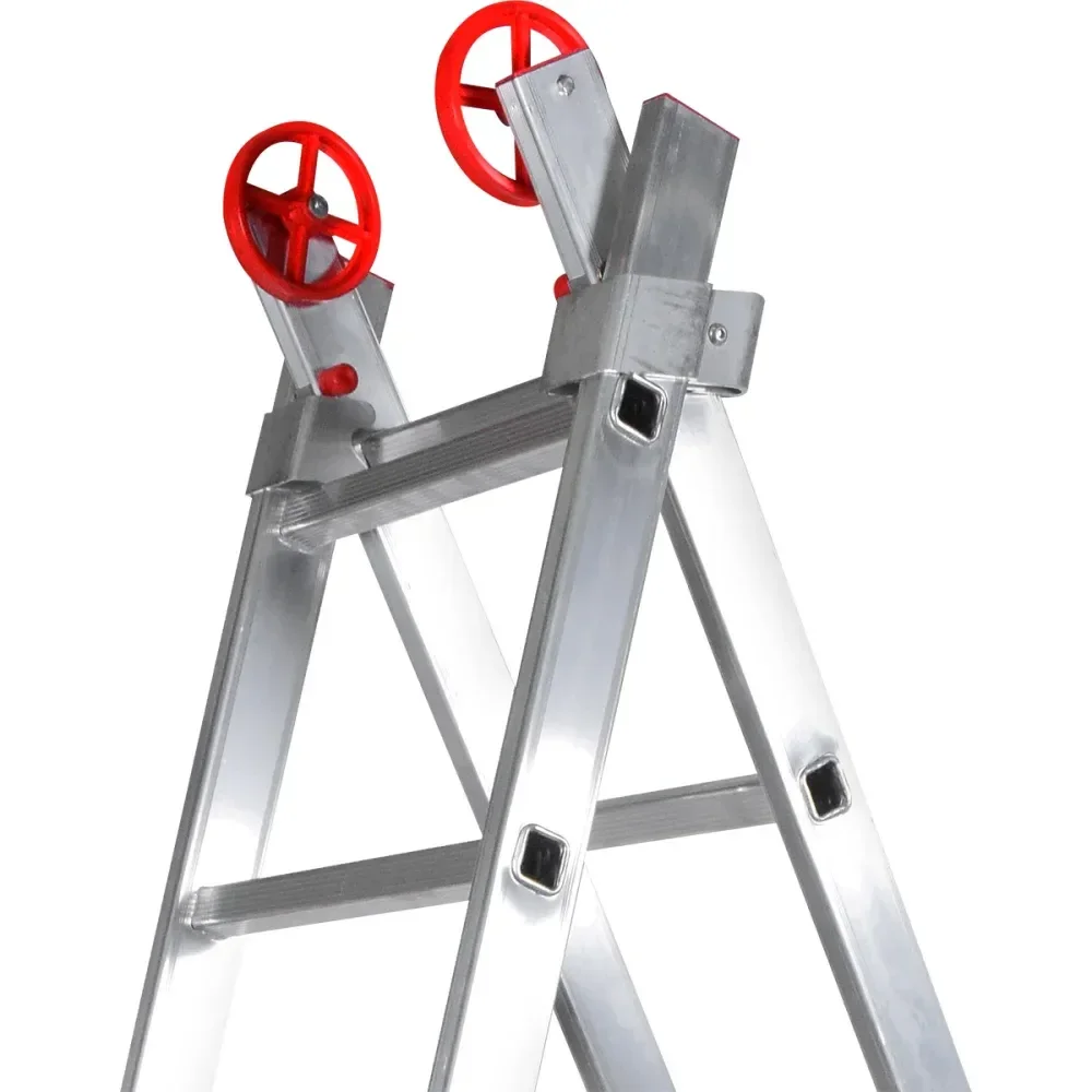 Escada De Alumínio Dupla Extensiva 3,32M Worker - Imagem 4