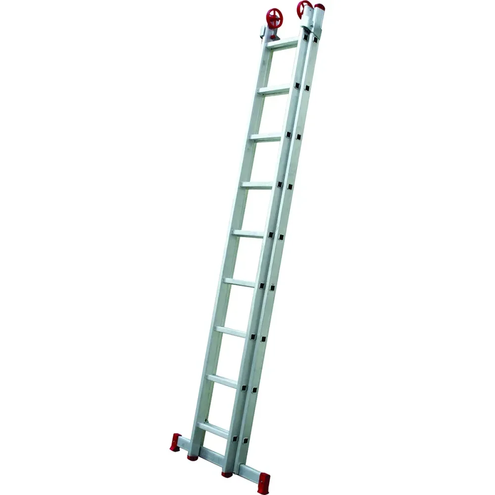 Escada De Alumínio Dupla Extensiva 4,44M Worker - Imagem 2