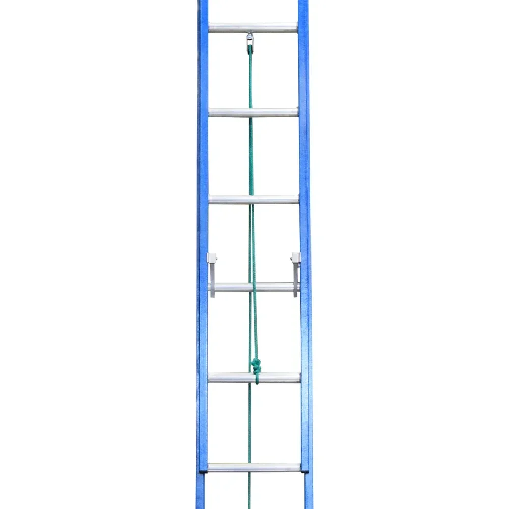 Escada De Fibra Extensiva Industrial 10/15 Degraus Worker - Imagem 5
