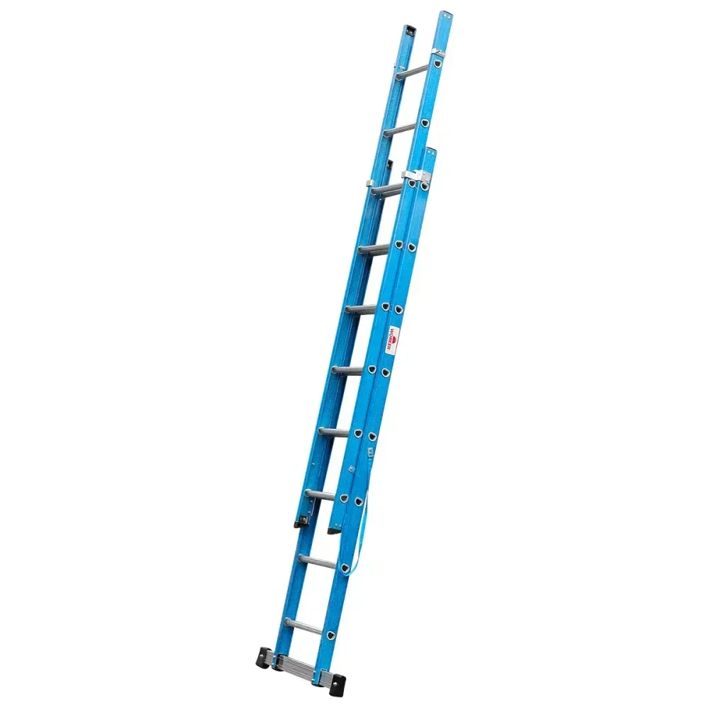 Escada De Fibra Extensiva Tipo Tesoura 2,5 X 4,4M Worker - Imagem 3