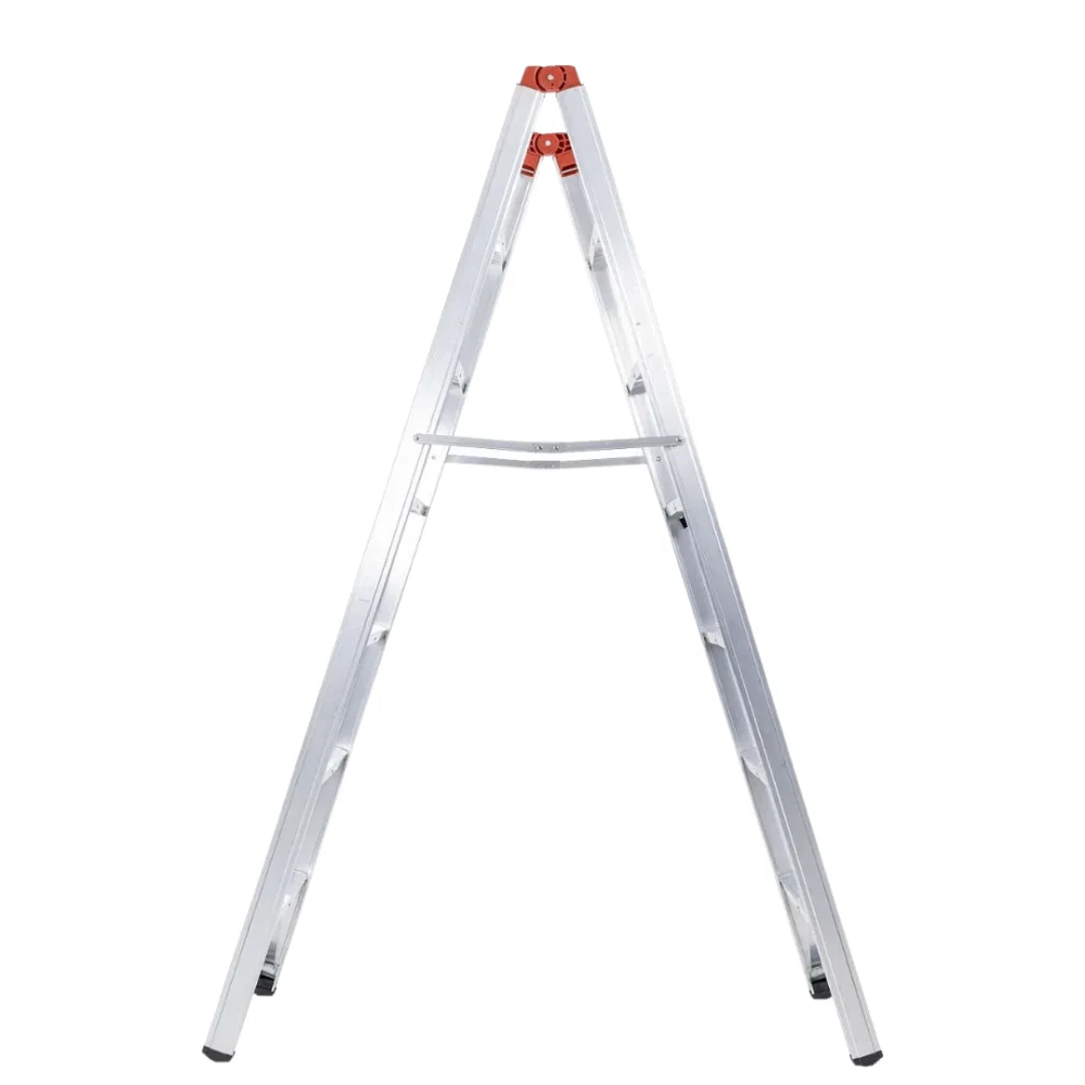 Escada Dobrável De Alumínio 6 Degraus Worker - Imagem 2