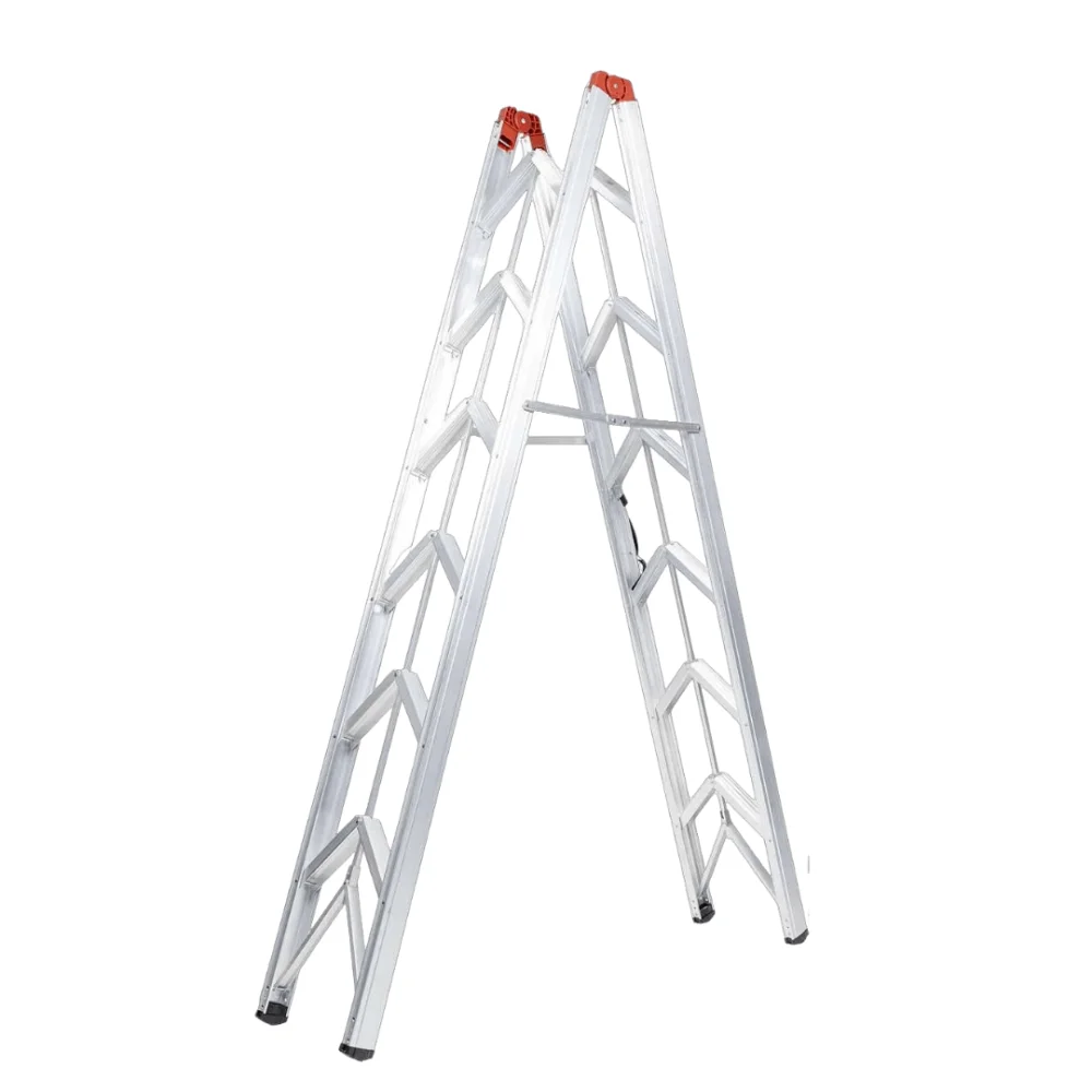 Escada Dobrável De Alumínio 6 Degraus Worker - Imagem 5