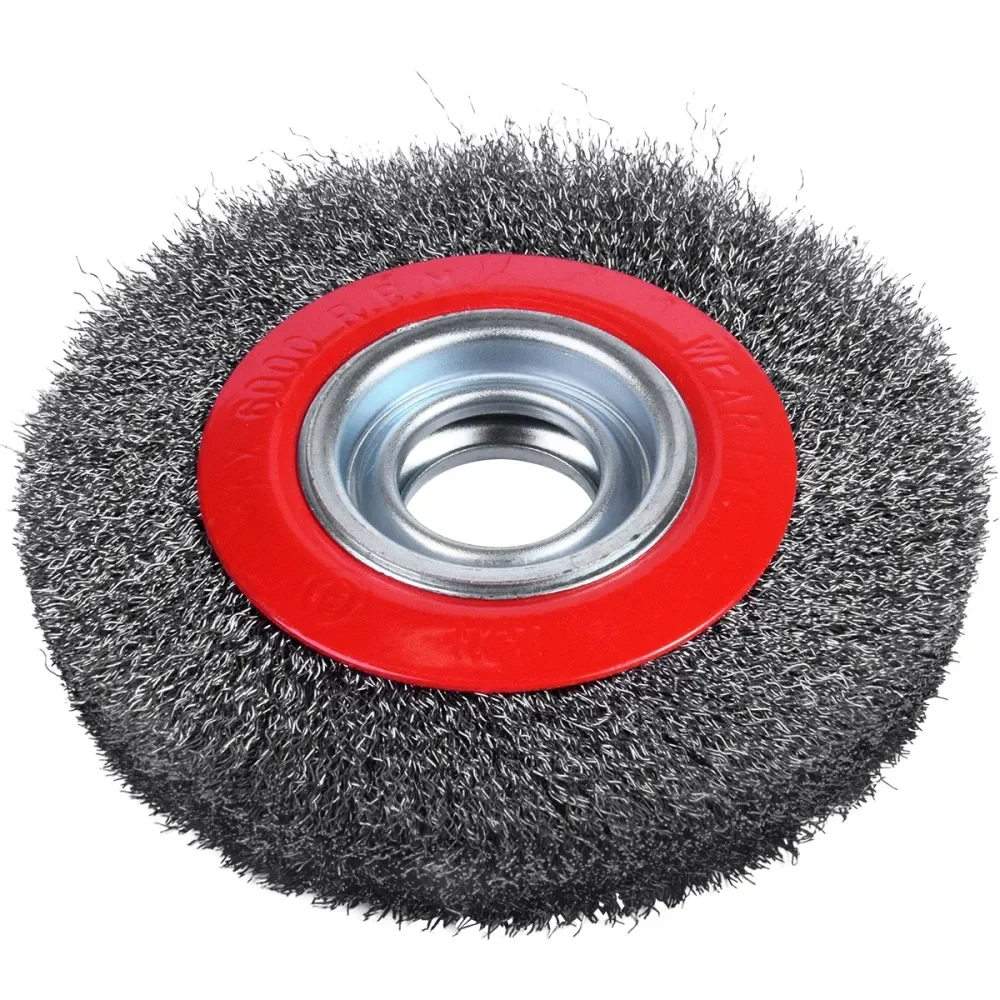 Escova Circular Em Aço Ondulado 6 X 1 Worker - Imagem 2