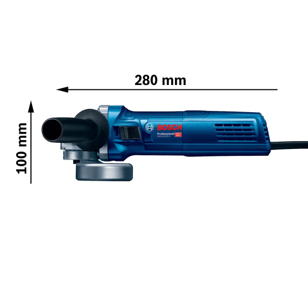 Esmerilhadeira Angular Gws 9-125S 5 900W Bosch - Imagem 6