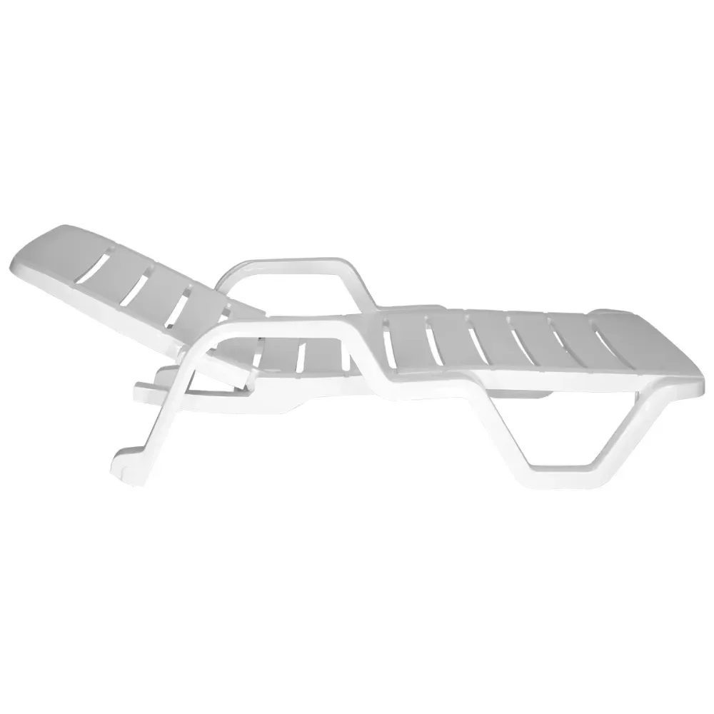 Espreguiçadeira Plástica Leblon Branca 120Kg Tramontina - Imagem 3