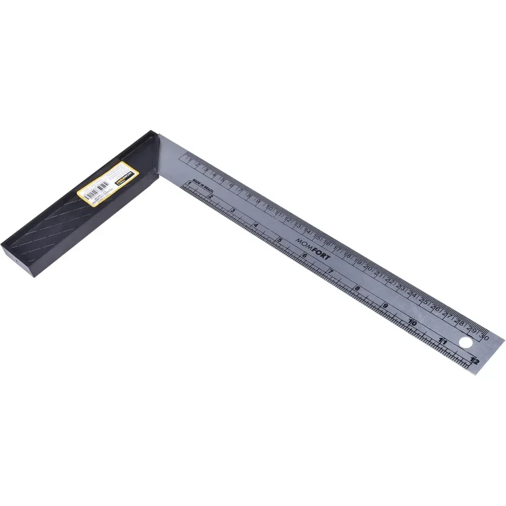 Esquadro 12″/30 Cm Com Cabo De Pvc 616012 Momfort - Imagem 3