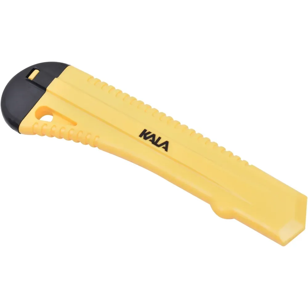 Estilete Profissional De Plástico Com Trava 18Mm Kala - Imagem 3