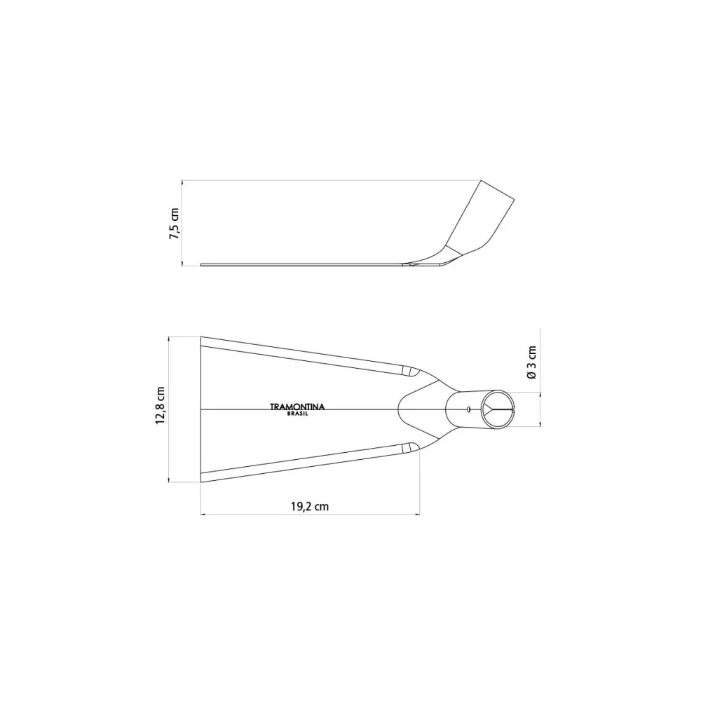 Estrovenga Em Aço Sem Cabo Tramontina - Imagem 2