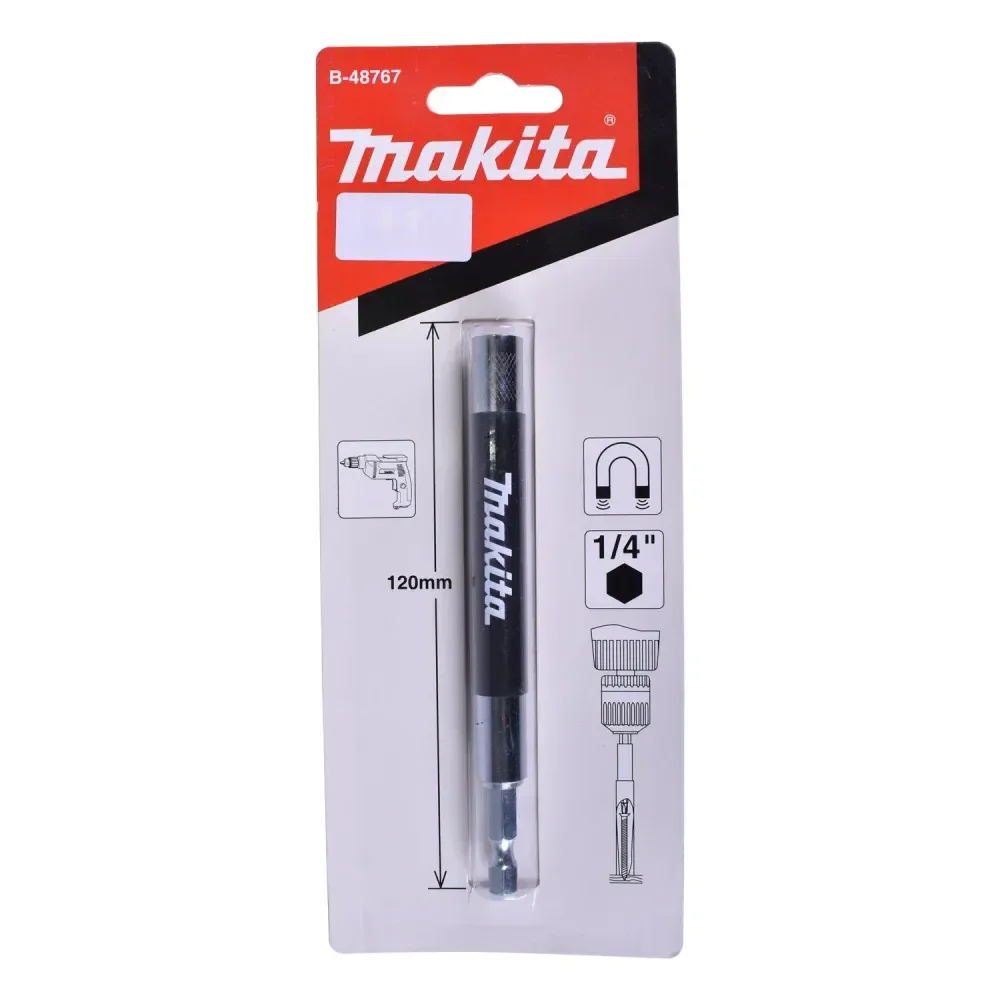 Extensor Magnético P/ Bits 120Mm Guia Retrátil 1/4 Makita - Imagem 5