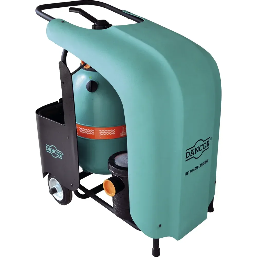 Filtro Piscina Dfr-11 1/4Cv Com Carrinho Dancor - Imagem 2