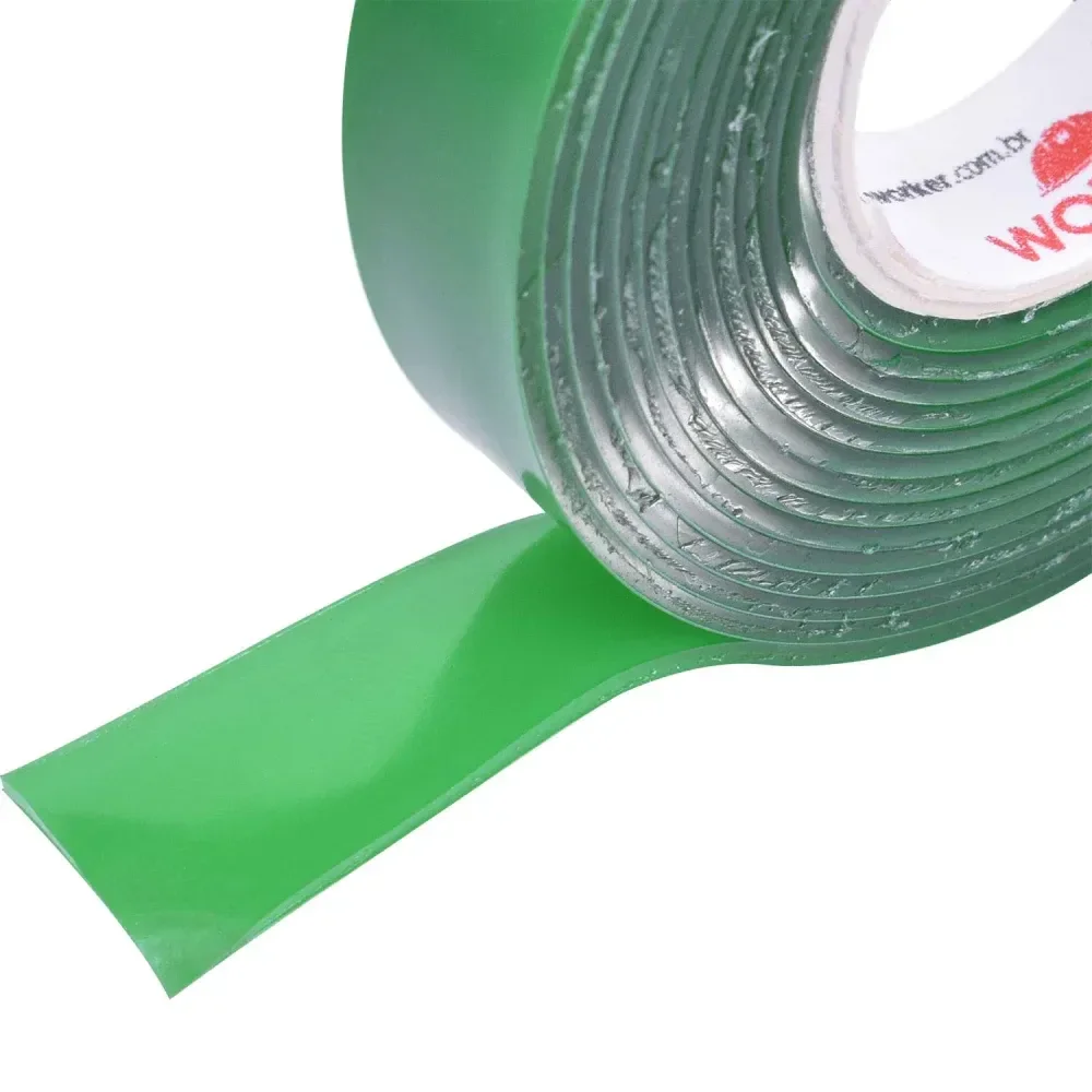 Fita Dupla Face Transparente Worker Fixação Versátil