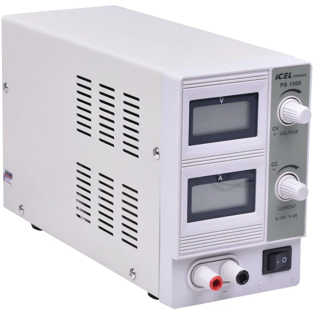 Fonte De Alimentação Ps-1500 0~15V/0~3A Icel - Imagem 3