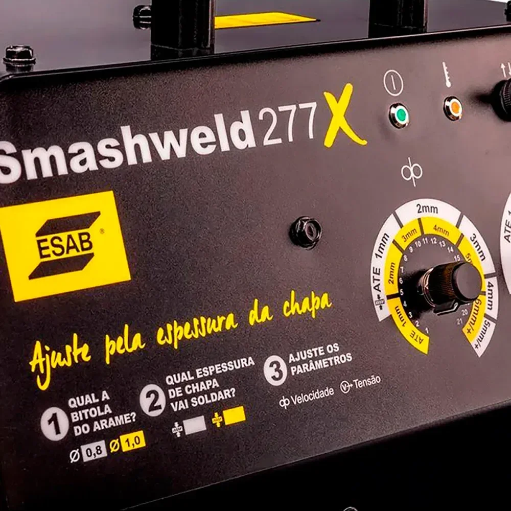 Fonte De Solda Smashweld 277X - 250A 220/380V Esab  - Imagem 5