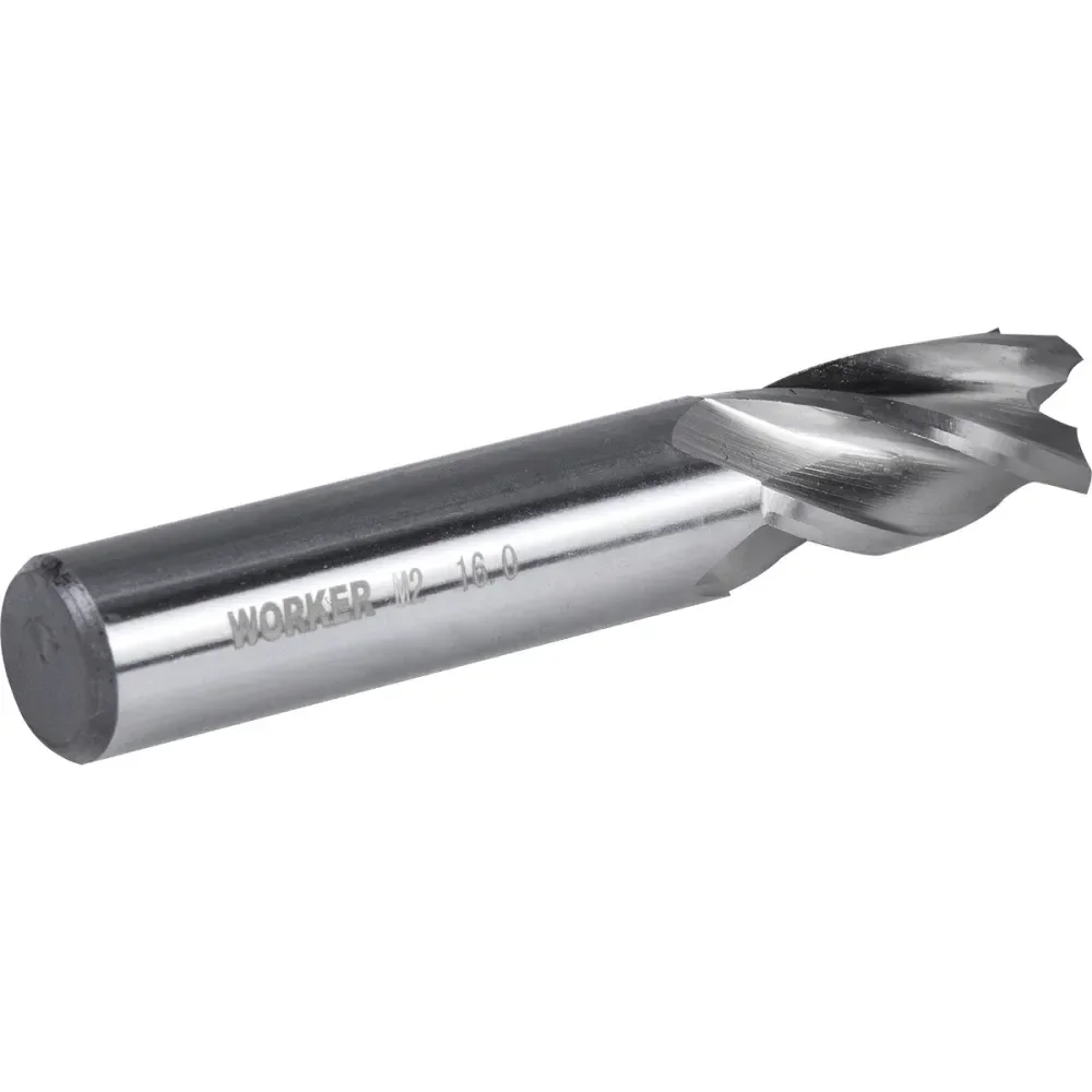 Fresa De Topo Reto Aço Rápido 16Mm Haste 16Mm Worker - Imagem 4