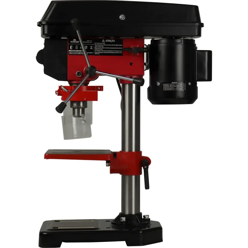 Furadeira De Bancada 5 Velocidades 13Mm 1/3Hp Bivolt Worker - Imagem 2