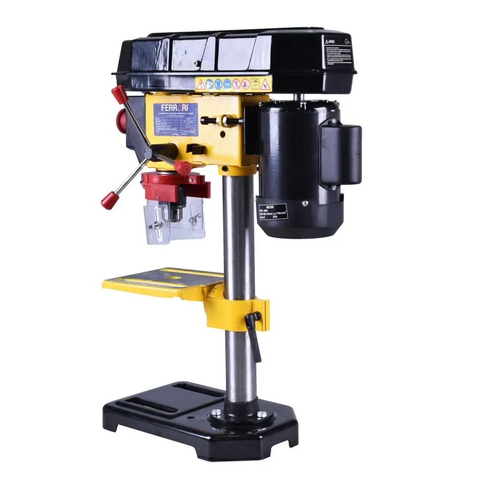 Furadeira De Bancada Com Morsa E Motor Fg13 350W 127V Ferrari - Imagem 2