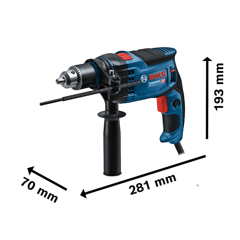 Furadeira De Impacto 1/2 750W Gsb16Re Bosch - 127V - Imagem 5