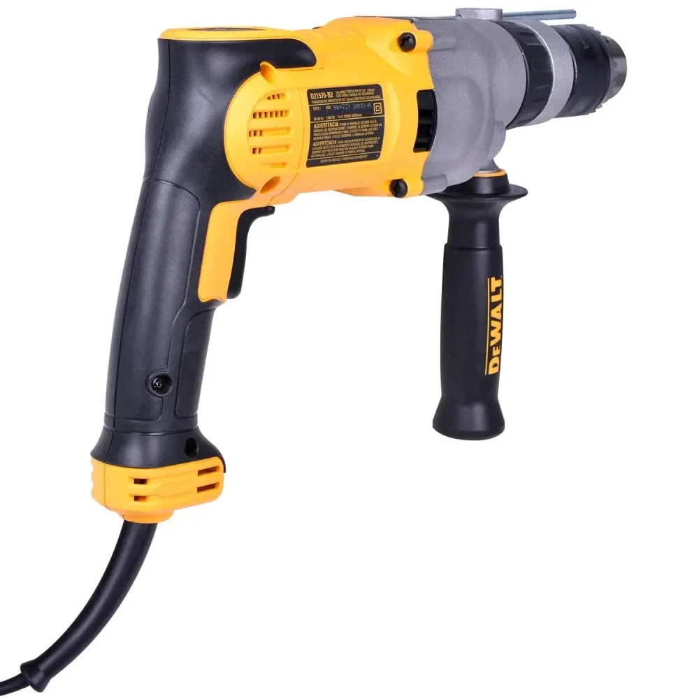 Furadeira De Impacto 5/8 2 Velocidades 1300W D21570K Dewalt - Imagem 3