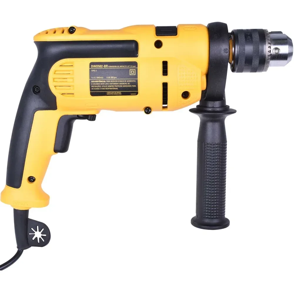 Furadeira De Impacto 750W Velocidade Reversível Dewalt - Imagem 3