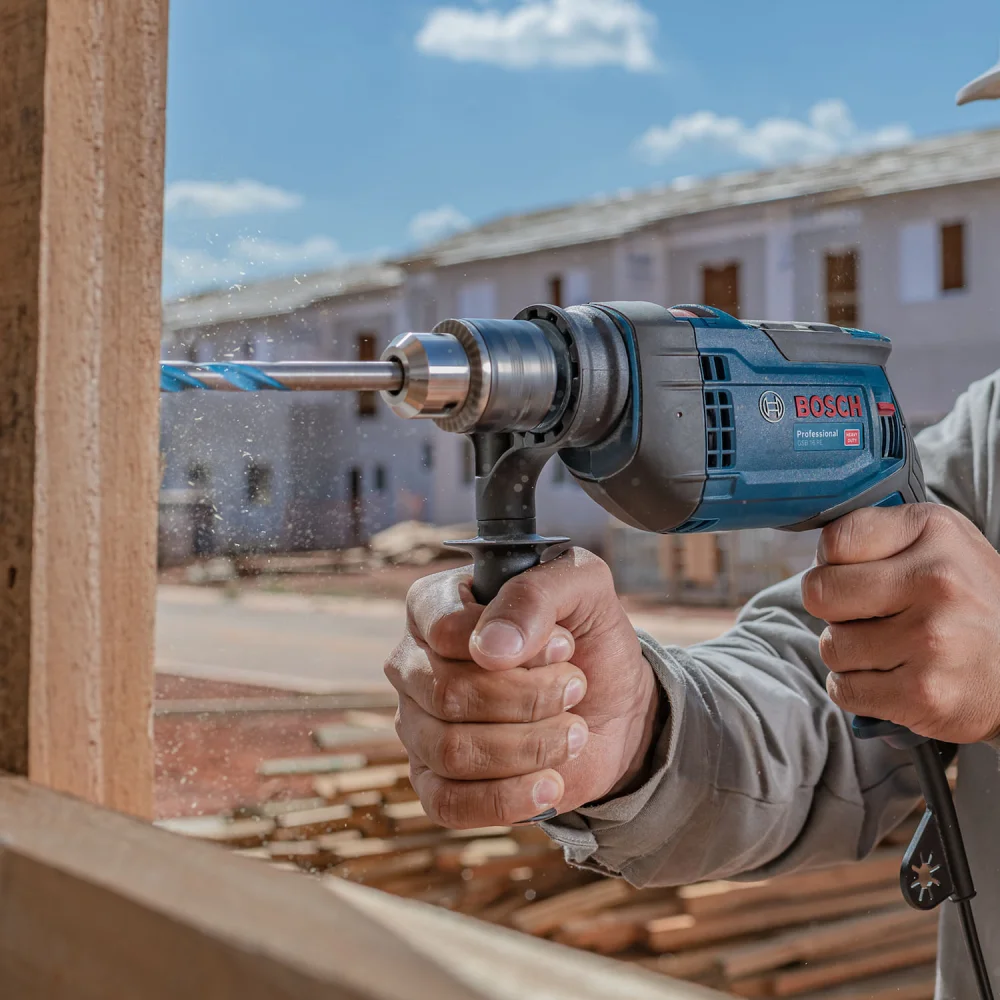 Furadeira De Impacto Gsb 16 Re 1/2 850W Bosch - Imagem 9