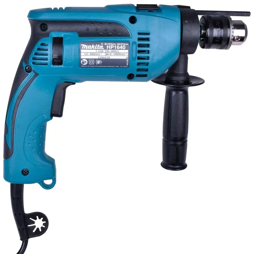 Furadeira De Impacto Reversível 1/2 44800Ipm 760W Makita - Imagem 3