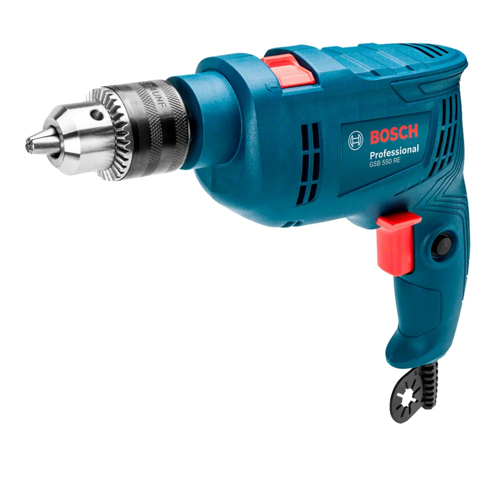 Furadeira Impacto 1/2 550W 14 Acessórios Gsb550 Bosch 127V - Imagem 2
