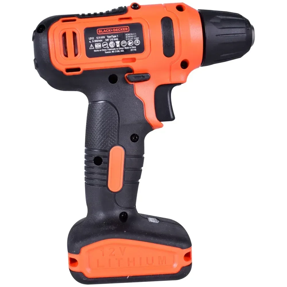 Furadeira Parafusadeira 3/8 12V Blackdecker - Imagem 4