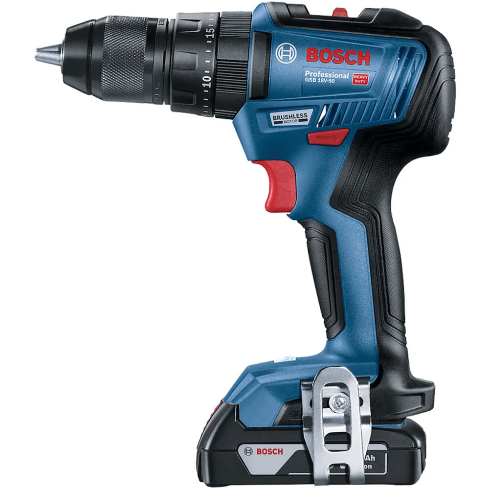 Furadeira Parafusadeira De Impacto 1/2 Gsb 18V-50 Biv Bosch - Imagem 4