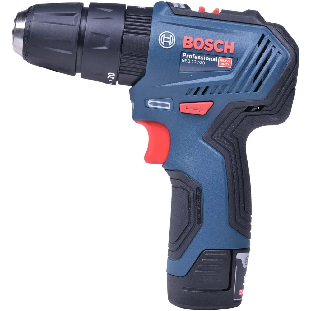 Furadeira Parafusadeira De Impacto Bivolt Gsb12V30 12V Bosch - Imagem 4