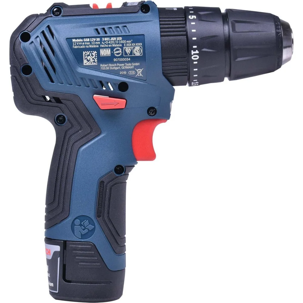 Furadeira Parafusadeira De Impacto Bivolt Gsb12V30 12V Bosch - Imagem 5
