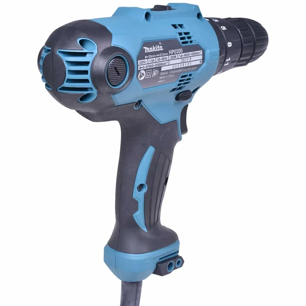 Furadeira Parafusadeira De Impacto Hp0300 320W 220V Makita - Imagem 2