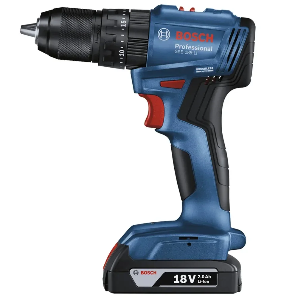 Furadeira Parafusadeira Impacto 18V GSB185LI-2BX Sem Fio 2