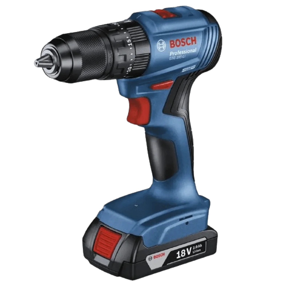 Furadeira Parafusadeira Impacto 18V Gsb185Li-2Bx Sem Fio 2 Baterias 23 Ac Bosch - Imagem 9