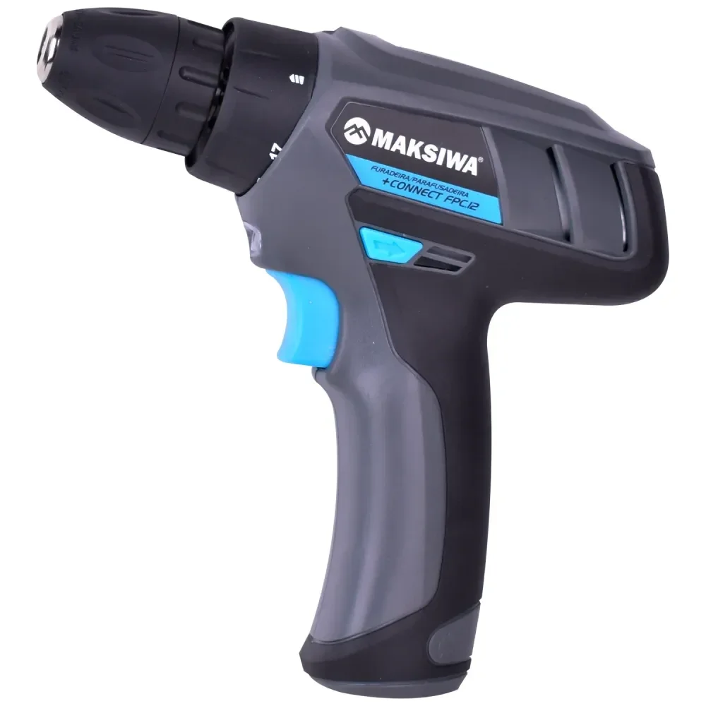 Furadeira Parafusadeira Recarregável 10Mm 12V Maksiwa - Imagem 2