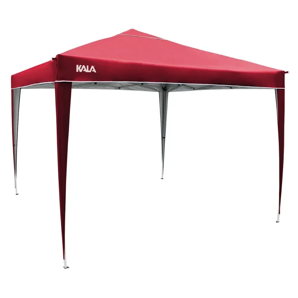 Gazebo Dobrável 3X3M Vermelho Kala - Imagem 3