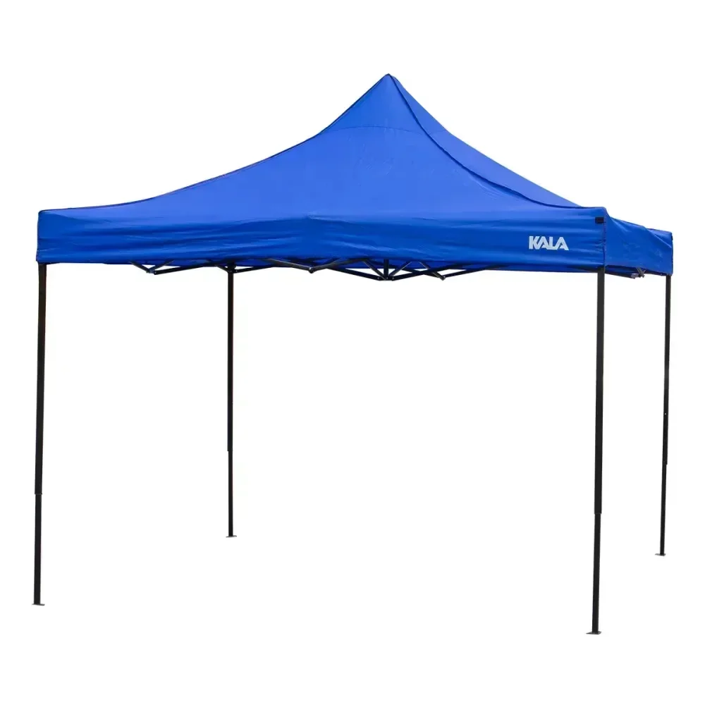 Gazebo dobrável Pagoda Azul 3x3m Kala para eventos