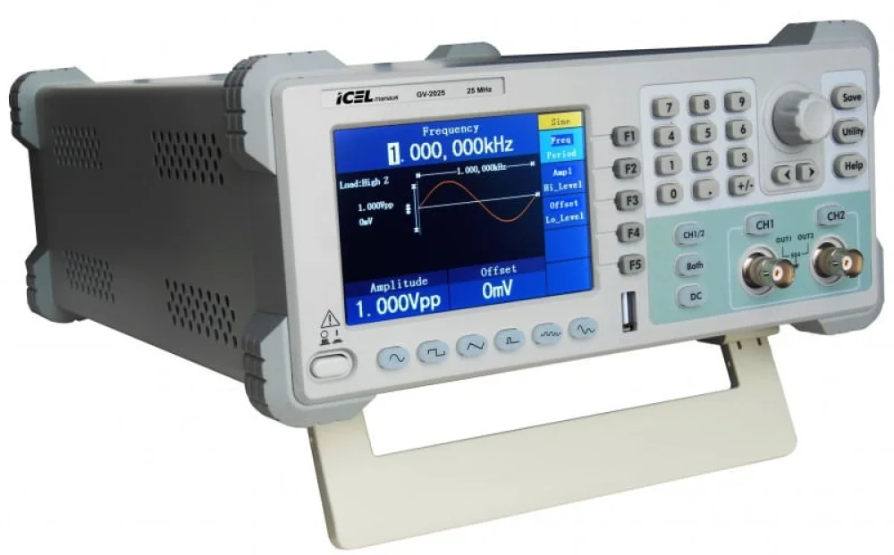 Gerador Arbitrário Gv-2025 2 Canais Icel - Imagem 2