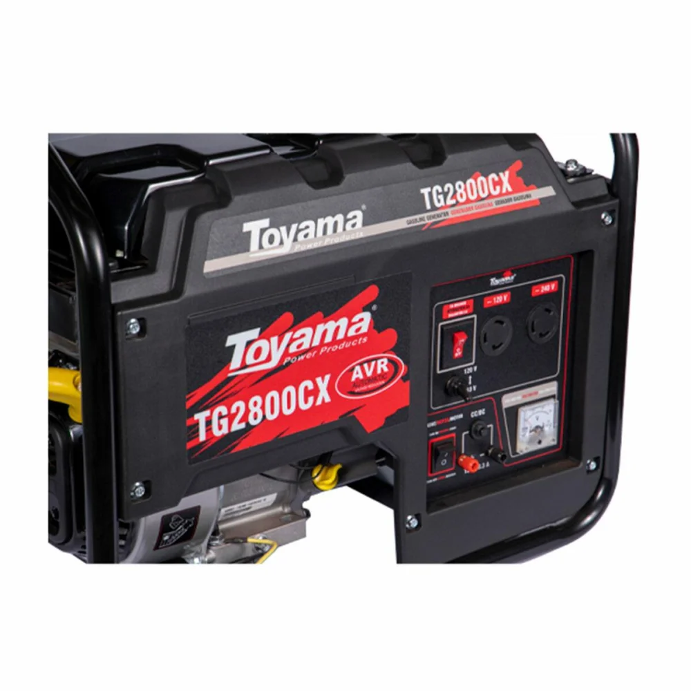 Gerador De Energia A Gasolina 196Cc 2.5Kva Mono Toyama - Imagem 4