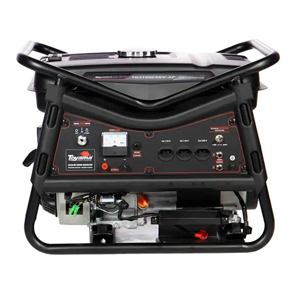 Gerador De Energia A Gasolina 212Cc 3.1 Kva Mono Toyama - Imagem 2