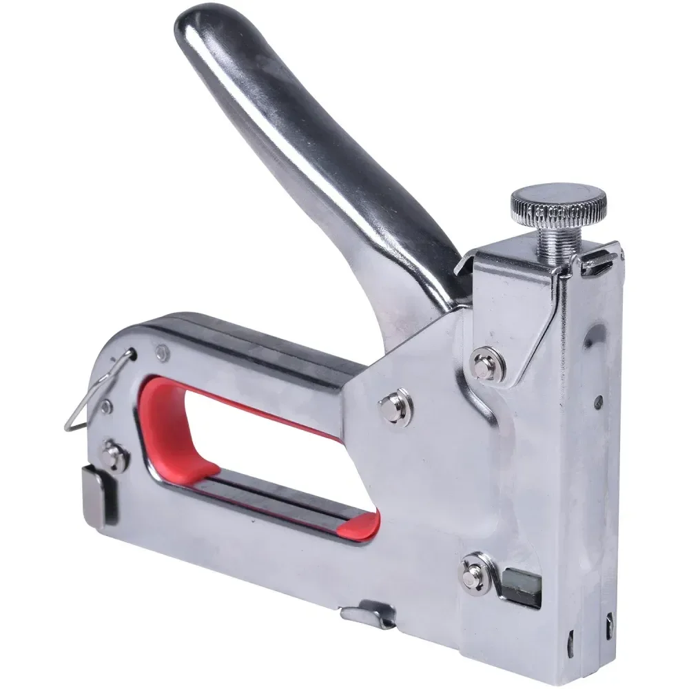 Grampeador Pinador Cromado Profissional 3 Em 1 Worker - Imagem 3