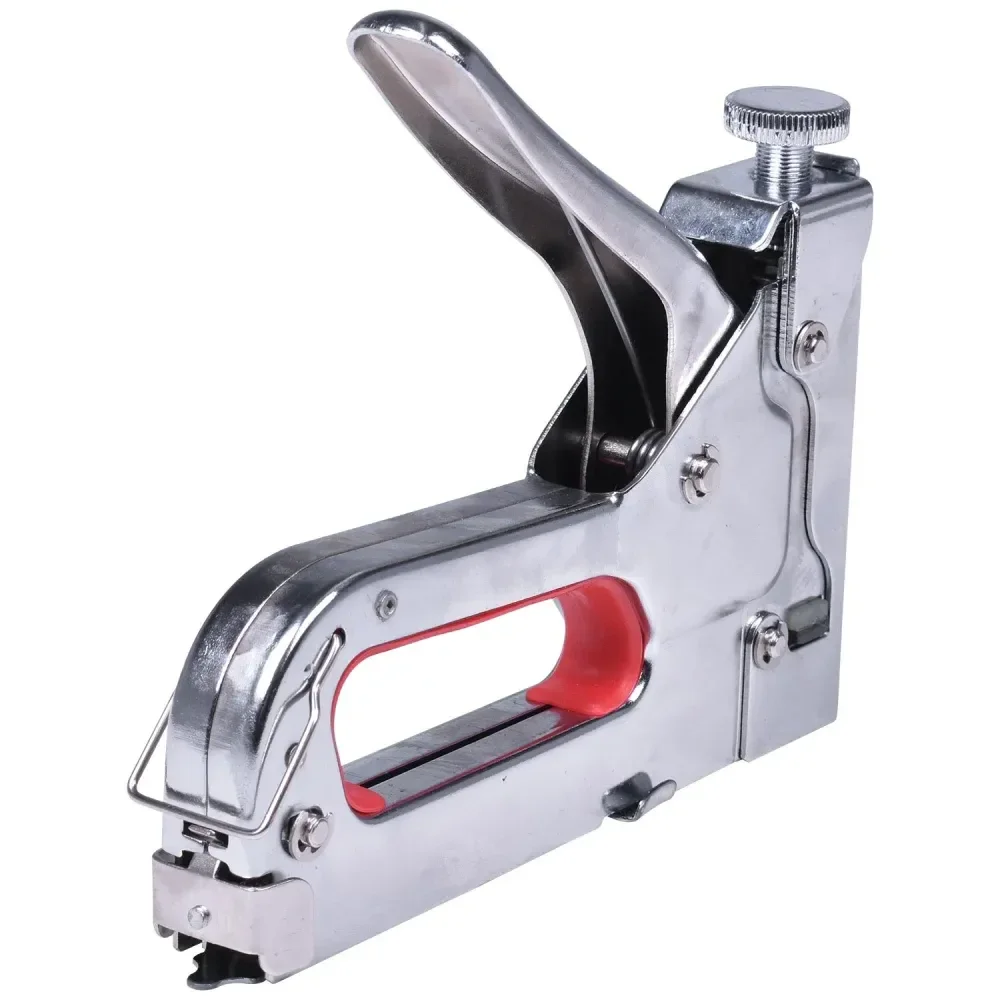 Grampeador Pinador Cromado Profissional 3 Em 1 Worker - Imagem 4