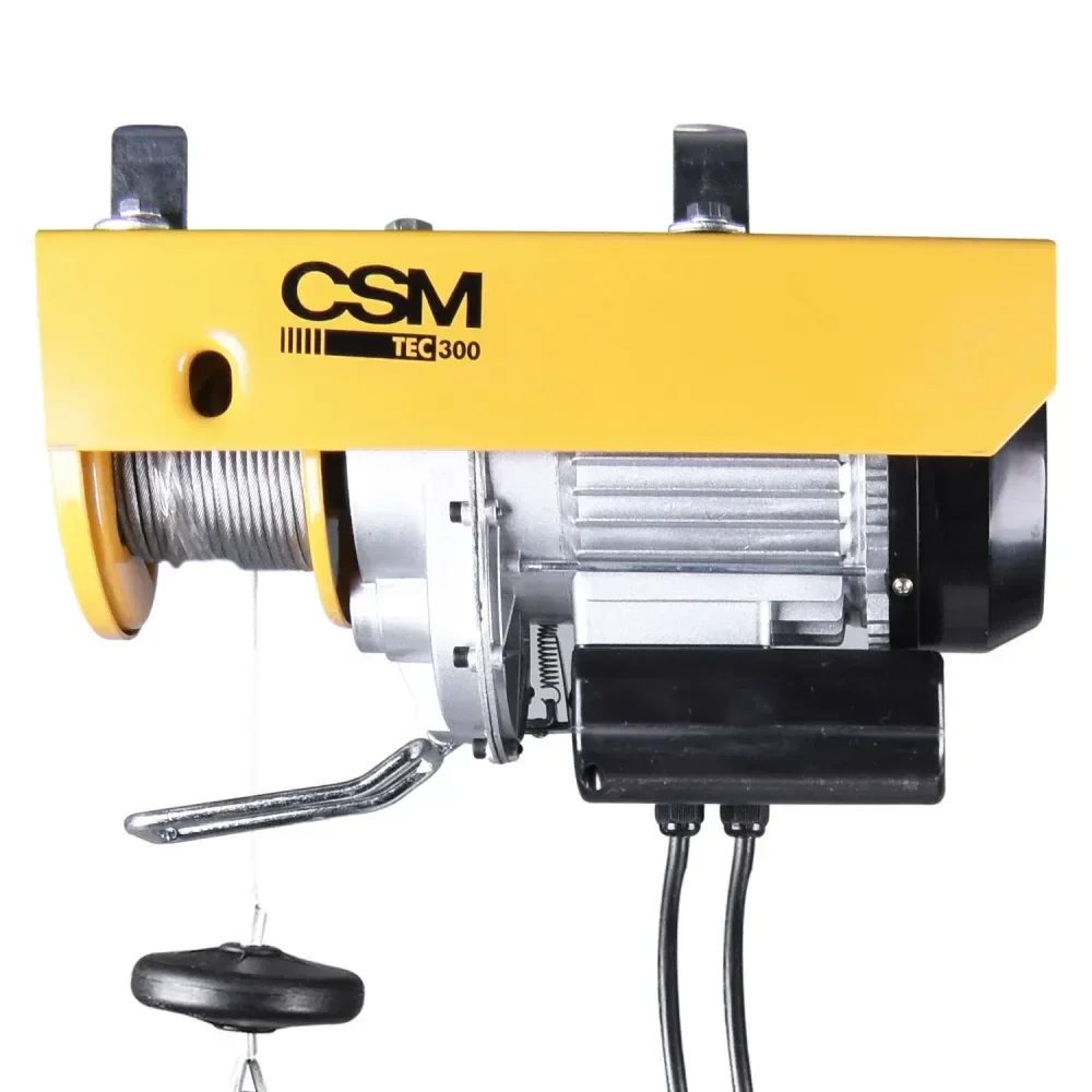 Guincho Elétrico De Cabo De Aço Tec300/600Kg 1,35Cv 220V Csm - Imagem 3