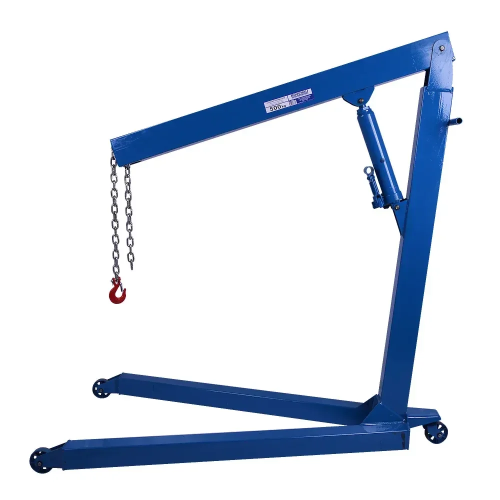 Guincho Hidráulico 1/2 Tonelada Rodas De Ferro G500E Bovenau - Imagem 2