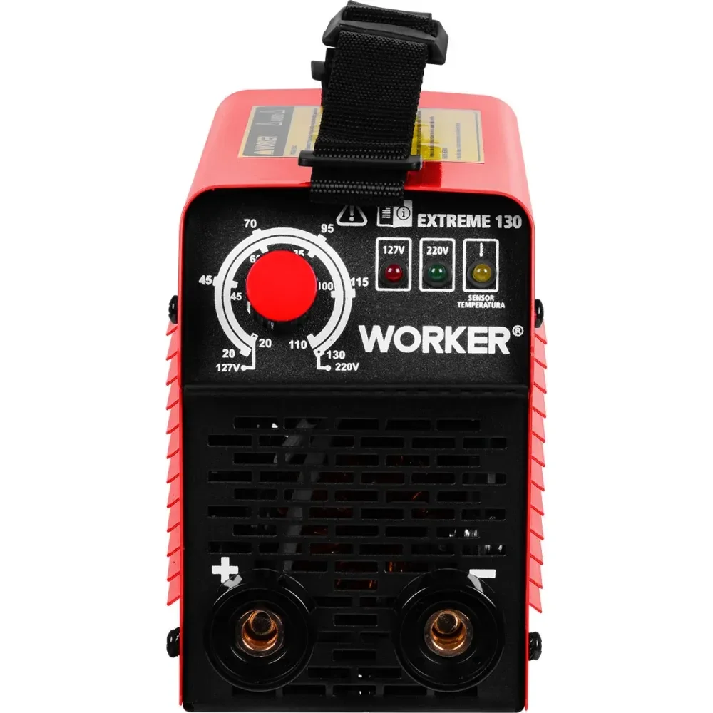 Inversor De Solda Extreme 130 Igbt 5,5Kva 130A Bivolt Worker - Imagem 2